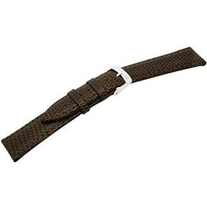 Morellato Leren armband voor dameshorloge IBIZA bruin 12 mm A01X3266773032CR16, bruin, Met bandjes