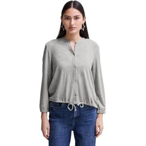 Street One Studio Korte damesjas, Saltwater Grey Melange, 34
