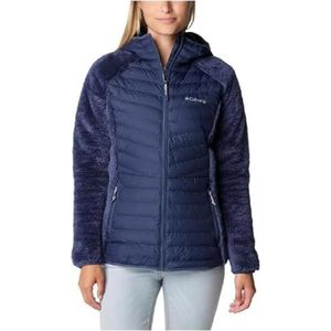 Columbia hybride pufferjas met volledige ritssluiting voor dames, Powder Lite Sherpa