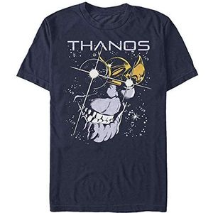 Marvel Avengers Classic - Thanos Stars Unisex Crew neck T-Shirt Navy blue S