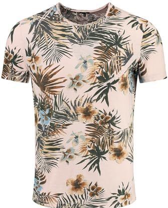 KEY LARGO T-shirt voor heren MT Playa, roze (1330), S