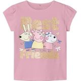 Peppa Pig - T-shirt - Jersey - Korte Mouwen - Regular Fit - Glitter Detail