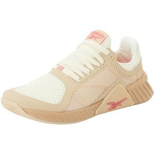 Reebok FLIP Charge Sneakers voor dames, Chalk/Pink Stucco, 36 EU, Chalk Pink Stucco, 36 EU