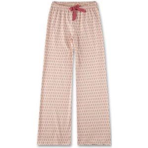 Sanetta Teens meisjespyjamabroek van 100% biologisch katoen, Rosé, 164 cm