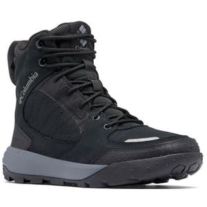 Columbia Heren Portlander Boot Omni-Heat Infinity Snow, Zwart Ti Grijs Staal, 43.5 EU