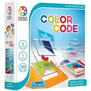 SmartGames Colour Code - Educatief spel voor kinderen vanaf 5 jaar - Kraak de code laag per laag!