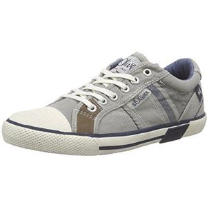 s.Oliver Jongens 43110 Low-Top, Grijs Lt Grey 204, 34 EU