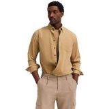 bugatti Herenhemd met lange mouwen, button-down-kraag, katoen, 40-beige, L