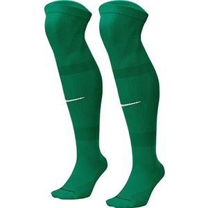 Nike Uniseks-Volwassene Sokken U Nk Matchfit Knee High - Team, Pine Green/Gorge Green / (White), CV1956-302, XL