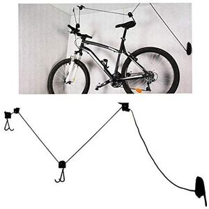 Dunlop Sports Uniseks fietsophanging voor volwassenen, zwart, 15 m