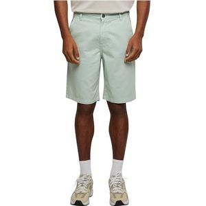 Urban Classics Organic Skater Chino Shorts voor heren, Frostmint, 28