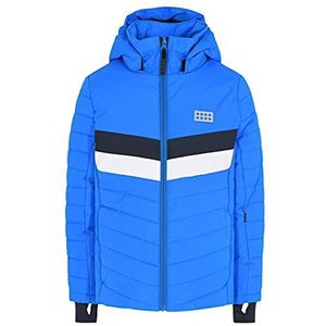 LEGO Wear Winterjas voor jongens, gewatteerd, winddicht, waterafstotend, warm met sneeuwvanger, blauw, 104 cm