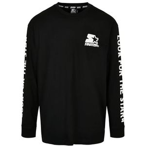 STARTER BLACK LABEL Heren Starter Logo Longsleeve T-shirt, S