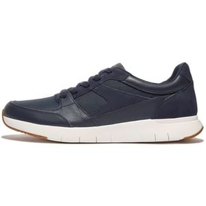 Fitflop ANATOMIFLEX Mens materiaal-mix Panel Trainers Sneaker, Midnight Navy, 7.5 UK, Middernacht Marine, 41.5 EU