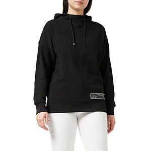 G-STAR RAW Dames Back Snaps Hooded Sweatshirt, zwart (Dk Black C931-6484), XS