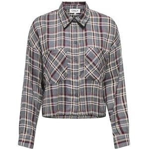 Only - RILEY LIFE - Korte Overhemdblouse - All-over Motief - Regular Fit