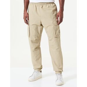 Champion Legacy Athleisure - Water Repellent Crinkle Cargo trainingsbroek beige, XXL heren SS24, Beige, XXL