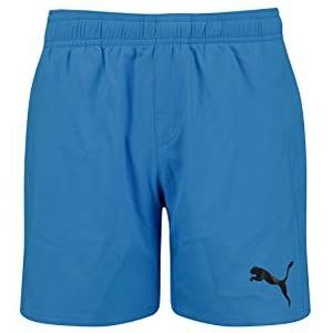 PUMA Boy's Medium Length Shorts Swim Trunks, Energy Blue, 164, blauw, 164 cm