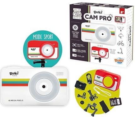 Fotoapparaat 2 in 1 - Rood - 2 Megapixels - Digitale Camera