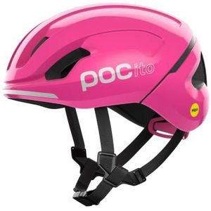 POC POCito Omne MIPS kinderfietshelm is ontworpen om jonge fietsers te helpen hun vaardigheden te ontwikkelen, FLUORESCENT PINK, M (55-58cm)