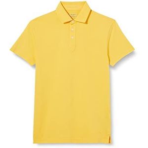 Hackett London Heren GMD Jersey Ss Polo Shirt, Mango, L