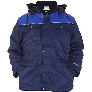 Hydrowear 046455 Darmstadt Winter Parka, Bever, 50% Polyester/50% Katoen, Klein formaat, Navy/Royal Blue