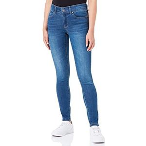 Only Onlluci Reg Skinny Dnm Jeans voor dames, Blauw (Medium Blue Denim), 25W x 34L