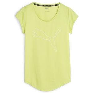 PUMA Dames Performance Heather Cat Tee W Tee