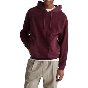 United Colors of Benetton Sweatshirt met capuchon voor heren, Rood, XL