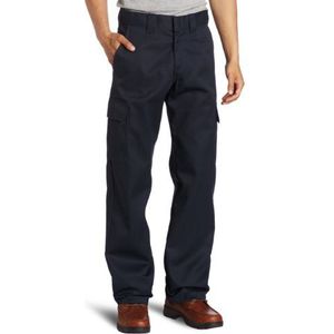 Dickies Heren Relaxed Straight-Fit Cargo Werkbroek, Donkere marine, 38W / 30L