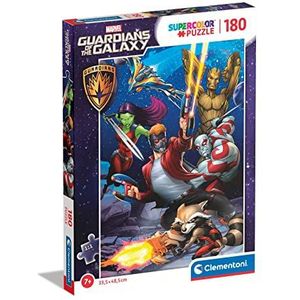 Clementoni - Puzzel 180 Stukjes Marvel Guardians Of The Galaxy, Kinderpuzzels, 7-9 jaar, 29783
