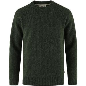Fjällräven - Övik Rib Sweater - Wollen Trui - Groen