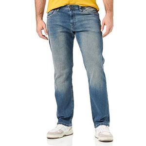 TOM TAILOR Uomini Marvin Straight Jeans 1034352, 10145 - Bleached Blue Denim Tint, 29W / 30L