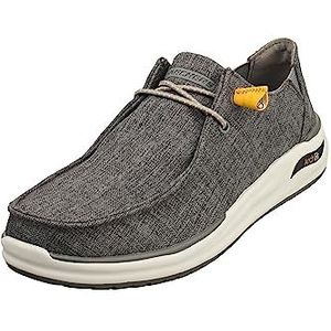 Skechers Ccgy 204797 casual schoenen voor heren, houtskool canvas, 41 EU