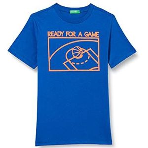 United Colors of Benetton (Z6ERJ) T-shirt 3096C1526, Bluette 19R, XS kinderen, bluette 19r, XS