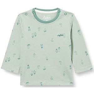 Sigikid Klassiek shirt met lange mouwen voor jongens en meisjes, groen, 68 cm