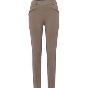 Raphaela by Brax Lillyth Chic New Scuba Jersey broek voor dames, taupe, 40