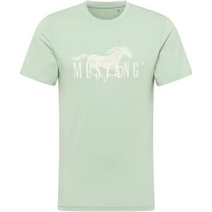 MUSTANG - Style Austin - T-shirt - Frosty Green