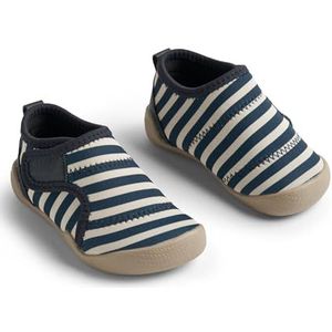 Wheat - Strandschoen Shawn - Unisex - 100% neopreen, 1325 Indigo Stripe, 21 EU