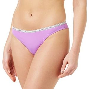 Calvin Klein Braziliaanse bikinibroekje voor dames, Helio Hue, XS