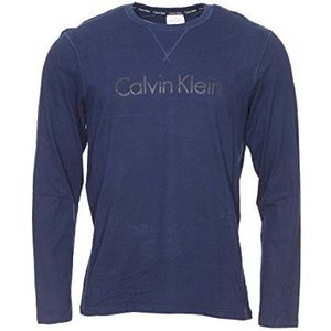 Calvin Klein underwear heren slaapjas Comfort Cotton - L/S Crew Neck