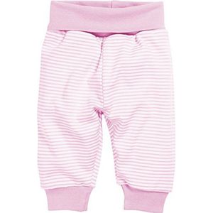 Playshoes Baby-Pumphose Interlock Ringel Pantalones de deporte uniseks-kind, roze (wit/roze 586), 98