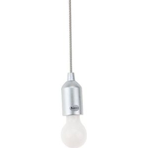 King Home L1776291 K-Light LED-lamp, klein, zilver, 6 x 6 x 16 H