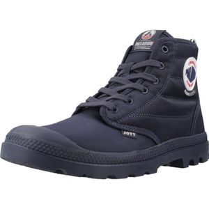 Palladium - Pampa - Enkellaars - Blauw - Waterdicht bovenmateriaal