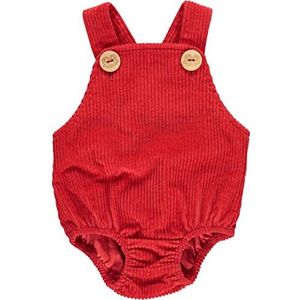 Fred's World by Green Cotton Corduroy Romper babyslaapzak voor baby's, meisjes en meisjes, Lollipop, 56