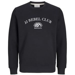 JREBANDREW Sweat Crew Neck, zwart, S
