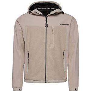 Superdry Code Hybrid Trekker Jacket M5011608A Willow Grey XL Heren, Willow Grey, XL