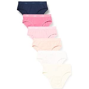 Dim Slipjes (6 stuks) meisjes, Set van parelmoer/belletjes, 6 Jaren