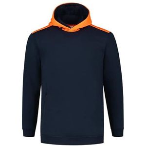 Tricorp 303005 Safety High Vis Hoodie, 80% polyester/20% katoen, 280 g/m², inktfluor oranje, maat 8XL