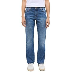 MUSTANG Dames Style Crosby Relaxed Straight Jeans, middenblauw 582, 28W / 34L, medium blauw 582, 28W x 34L